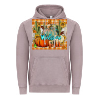 Vintage Zinc welcome fall tumbler Vintage Hoodie - BundleAndBundleShop