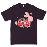Plum happy easter Premium Tee - MaliasSmallBusiness