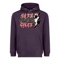 Plum let's do this girls soccer Heavyweight Hoodie - FaDigitalArtStudio