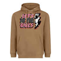 Toasted Coconut let's do this girls soccer Heavyweight Hoodie - FaDigitalArtStudio