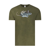Vintage Olive packrat aka, woodrat Vintage Tee - LillyAllenDesigns