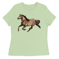Matcha Missouri Fox Trotter horse Ladies Tee - LillyAllenDesigns