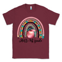 Burgundy hello 1 st grade Classic Tee - JahusDesignShop