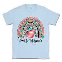 Dusty Blue hello 1 st grade Classic Tee - JahusDesignShop