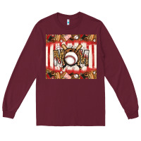 Burgundy baseball mom Long Sleeve Tee - Jasminsmagicworld