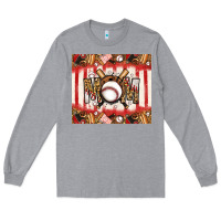 Heather Grey baseball mom Long Sleeve Tee - Jasminsmagicworld