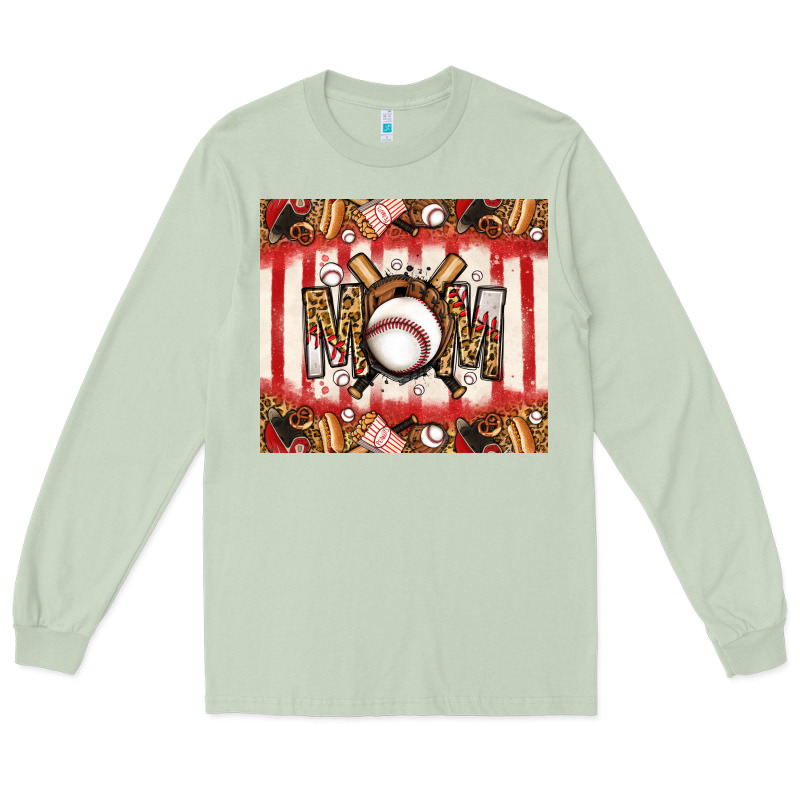 Baseball Mom Long Sleeve Tee by Jasminsmagicworld | Teevron