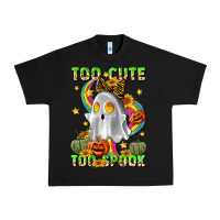 Black too cute too spook Urban Heavy Tee - LillyAllenDesigns