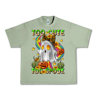Oil Green too cute too spook Urban Heavy Tee - LillyAllenDesigns