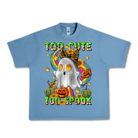 Pebble Blue too cute too spook Urban Heavy Tee - LillyAllenDesigns