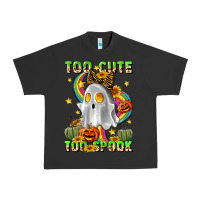 Pigment Black too cute too spook Urban Heavy Tee - LillyAllenDesigns