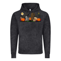 Vintage Black headstone and coffin lebbey glass Vintage Hoodie - BundleAndBundleShop
