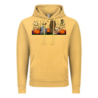 Vintage Mustard headstone and coffin lebbey glass Vintage Hoodie - BundleAndBundleShop