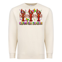 Sandshell Crawfish season mardi gras Premium Sweatshirt - BundleAndBundleShop