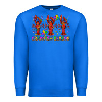 True Royal Crawfish season mardi gras Premium Sweatshirt - BundleAndBundleShop