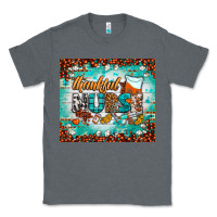 Charcoal Heather thankful nurse fall tumbler Classic Tee - BundleAndBundleShop