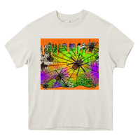 Cream spiders halloween tumbler Heavy Core Tee - Jasminsmagicworld