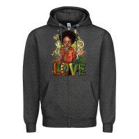 Charcoal Heather Black are boy love Zipper Hoodie - HowdyJamesFarm