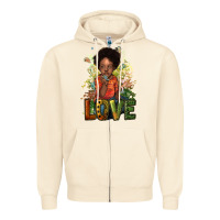 Sandshell Black are boy love Zipper Hoodie - HowdyJamesFarm