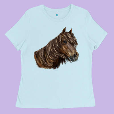 Missouri Horse Ladies Tee Designed By Lillyallendesigns