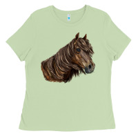 Matcha missouri horse Ladies Tee - LillyAllenDesigns