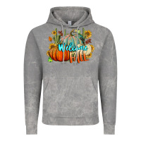 Cloud Rock Welcome Fall Pumpkins Vintage Hoodie - BundleAndBundleShop