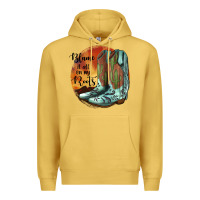 Antique Gold Blame It All On My Roots Premium Hoodie - JahusDesignShop