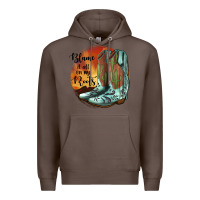 Coffee Blame It All On My Roots Premium Hoodie - JahusDesignShop