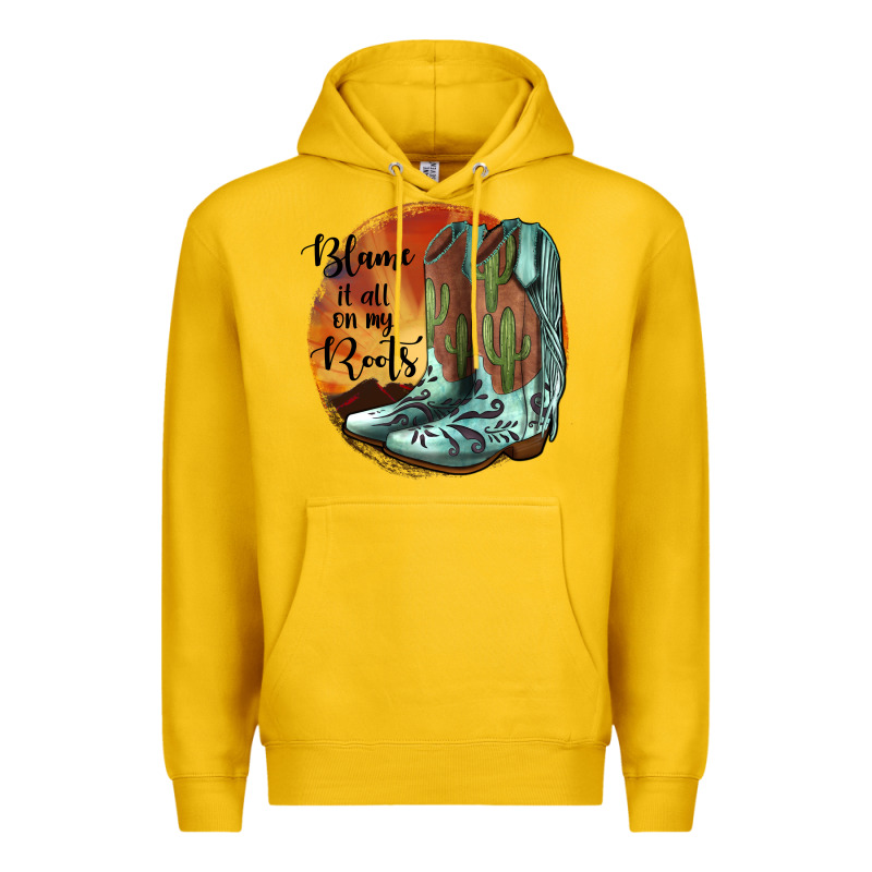 Blame It All On My Roots Premium Hoodie by JahusDesignShop | Teevron