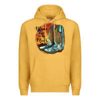 Mustard Blame It All On My Roots Premium Hoodie - JahusDesignShop