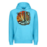 Ocean Blue Blame It All On My Roots Premium Hoodie - JahusDesignShop