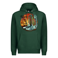 Sports Green Blame It All On My Roots Premium Hoodie - JahusDesignShop