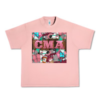 Salmon cma Urban Heavy Tee - LillyAllenDesigns