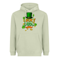 Matcha lucky dude St. Patricks Day Heavyweight Hoodie - FaDigitalArtStudio