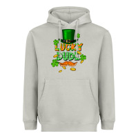 Moon Dust lucky dude St. Patricks Day Heavyweight Hoodie - FaDigitalArtStudio