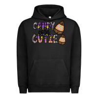 Pigment Black Candy Corn Cutie Urban Hoodie - CowhideDigitalArt