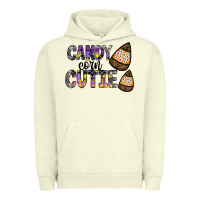 Pigment Pistachio Candy Corn Cutie Urban Hoodie - CowhideDigitalArt