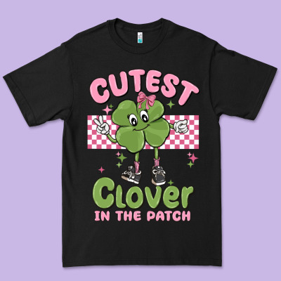Cutest Clover In The Patch Premium Tee Designed By Maliassmallbusiness