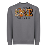 Storm I Think I Love Fall Most of All Heavyweight Sweatshirt - texasbilliewilder