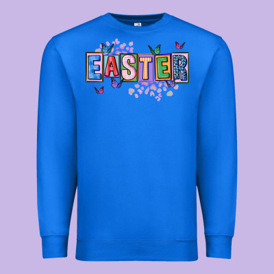 Easter With Leopard Premium Sweatshirt Designed By Fadigitalartstudio