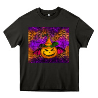 Asphalt halloween jack o'lantern tumbler Heavy Core Tee - Jasminsmagicworld