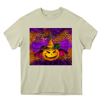 Mossy halloween jack o'lantern tumbler Heavy Core Tee - Jasminsmagicworld