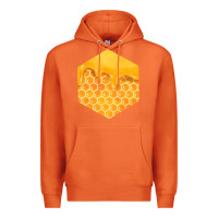 Carrot honeycomb fa element Premium Hoodie - FaDigitalArtStudio