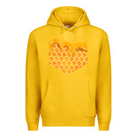 Lemon honeycomb fa element Premium Hoodie - FaDigitalArtStudio