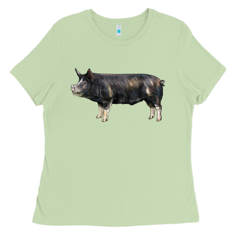 Berkshire Pig Ladies Tee by LillyAllenDesigns | Teevron