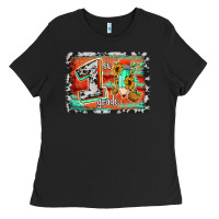 Black western back to school 1st grade Ladies Tee - Jasminsmagicworld