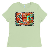 Matcha western back to school 1st grade Ladies Tee - Jasminsmagicworld