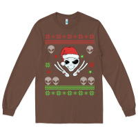 Chestnut alien ugly christmas Long Sleeve Tee - Bettercallsaul