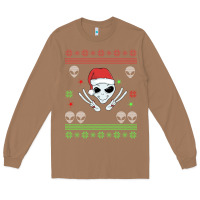 Toasted Coconut alien ugly christmas Long Sleeve Tee - Bettercallsaul
