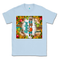 Dusty Blue thankful teacher fall tumbler Classic Tee - BundleAndBundleShop